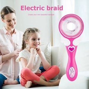 اسباب بازی لوازم آرایشی پک کامل دستگاه بافت مو با نخ رنگی BRAIDED HAIR MACHINE _اسباب بازی اکسسوری و لوازم مدرسه
